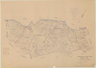 Bignicourt-sur-Saulx (51060). Section D1 échelle 1/2500, plan mis à jour pour 1958, plan non régulier (papier)