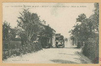 BUSSY-LE-CHÂTEAU. 1191. La grande guerre 1914-17. Route de St-Rémy.