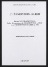Charmontois-le-Roi. Naissances 1892-1909