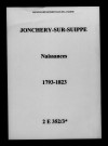 Jonchery-sur-Suippe. Naissances 1793-1823