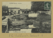 THIÉBLEMONT-FARÉMONT. Farémont (Marne). Le Lavoir / A. Humbert, photographe à Saint-Dizier.
Édition Vve Fétu-Roussel.[vers 1912]