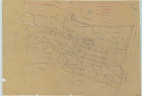 Courville (51194). Section C2 échelle 1/1250, plan mis à jour pour 1935, plan non régulier (papier).