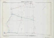 Dommartin-Lettrée (51212). Section XN échelle 1/2000, plan remembré pour 1991 (remembrement de Bussy-Lettrée), plan régulier (calque)