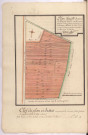 Plan détaillé du canton des Champs Goulas cotté D au plan général du terroir de Chigny (s.d.), Villain