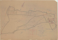 Châtelraould-Saint-Louvent (51134). Section E1 échelle 1/2000, plan mis à jour pour 1933, plan non régulier (papier)