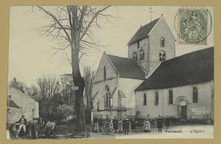 VERNEUIL. L'Église.
Édition Ch. Hélie.[vers 1907]