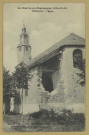 POUILLON. La Guerre en Champagne 1914-15-16. Pouillon. L'Église.Collection G. Dubois, Reims