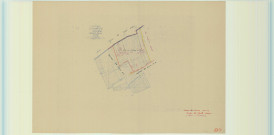 Sommepy-Tahure (51544). Section DU 1 échelle 1/5000, plan mis à jour pour 1956 (section D1 1e partie), plan non régulier (papier)