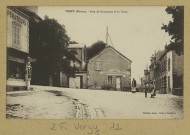 VERZY. Rue de Beaumont et la Poste / Cliché Thuillier, photographe à Reims.
Édition Gass.[vers 1925]