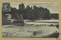 CHÂLONS-EN-CHAMPAGNE. Le Barrage.
Châlons-sur-MarnePresson.[vers 1909]