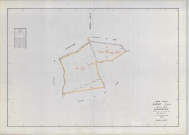 Bannay (51034). Section ZA échelle 1/2000, plan remembré pour 01/01/1962, régulier avant 20/03/1980 (papier armé)