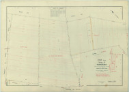 Thibie (51566). Section ZH échelle 1/2000, plan remembré pour 1961, plan régulier (papier armé)
