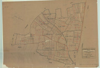 Essarts-lès-Sézanne (Les) (51235). Section C2 échelle 1/2500, plan mis à jour pour 01/01/1933, non régulier (calque)