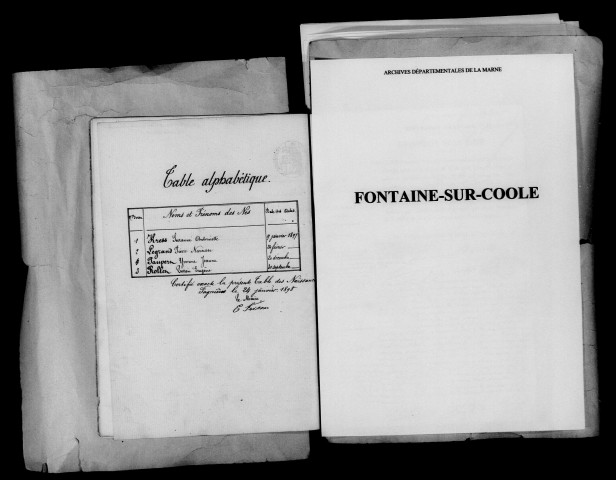 Fagnières. Naissances 1897