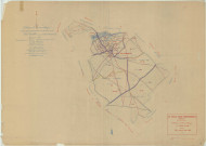 Celle-sous-Chantemerle (La) (51103). Tableau d'assemblage 1 échelle 1/10000, plan mis à jour pour 01/01/1939, non régulier (papier)