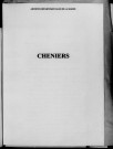 Cheniers. Naissances 1872