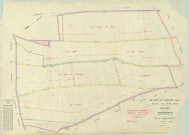 Villers-aux-Noeuds (51631). Section Y échelle 1/2000, plan remembré pour 1957, plan régulier (papier).
