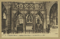 ÉPINE (L'). 3-Basilique Notre-Dame. Le Jubé XVe s / N.D., photographe.
(75 - ParisLevy et Neurdein Réunis).Sans date
