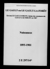 Gault (Le). Naissances 1893-1901