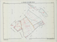 Chaussée-sur-Marne (La) (51141). Section ZP échelle 1/2000, plan remembré pour 1987 (extension sur Cheppes-la-Prairie section ZN), plan régulier (calque)