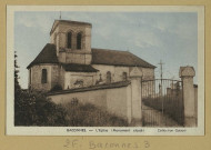 BACONNES. L'église (monument classé).
Jacques Fréville.Sans date
Collection Gobert