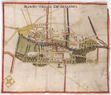 Plan du village de Bezannes (s.d.)
