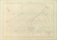 Rouvroy-Ripont (51470). Section ZB échelle 1/2000, plan remembré pour 1968, plan régulier (papier armé)