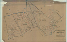 Essarts-lès-Sézanne (Les) (51235). Section C1 échelle 1/2500, plan mis à jour pour 01/01/1933, non régulier (calque)
