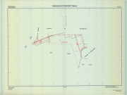 Thiéblemont-Farémont (51567). Section ZI échelle 1/2000, plan remembré pour 2001, plan régulier (calque)