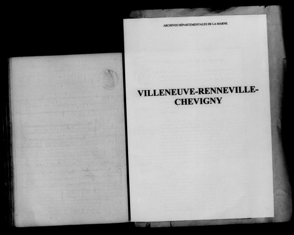 Villeneuve-Renneville-Chevigny. Naissances 1876