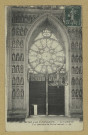 REIMS. 120. Reims avant le bombardement. La Cathédrale vue intérieure du Portail Central / L.L.