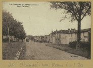CHAUSSÉE-SUR-MARNE (LA). Route Nationale / Gauthier, photographe à La Chaussée.
Édition Bombois.[vers 1934]