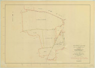 Val-des-Marais (51158). Aulnizeux (51024). Section Y2 échelle 1/2000, plan remembré pour 1954 (anciennes sections A1,B1 et B2 ), plan régulier (papier)