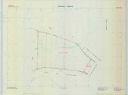Noirlieu (51404). Section ZH échelle 1/2000, plan remembré pour 1979 (extension sur Saint-Mard-sur-le-Mont section W), plan régulier (calque)