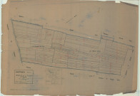 Montépreux (51377). Section D4 échelle 1/2000, plan mis à jour pour 01/01/1933, non régulier (calque)