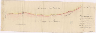 Plan des limites et séparations des dimages de Bannost et du Boisdon (Seine-et-Marne) (1780), Didier