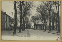 CHÂLONS-EN-CHAMPAGNE. Route de Sarry et de Vitry.