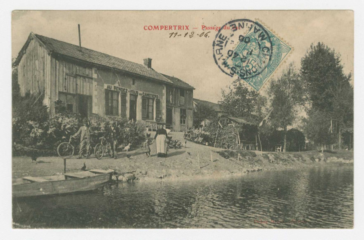 COMPERTRIX. Passage du bac
Debar frères éditeurs1906