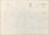 Saint-Remy-sur-Bussy (51515). Section ZH 1 échelle 1/2000, plan remembré pour 1968, plan régulier (papier armé)