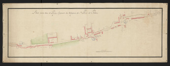 Plan de la rue de Pierry, seigneurie des Religieux de St Pierre de Châlons, s.d., s.n.