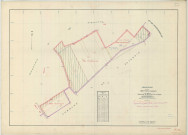 Bethon (51056). Section X échelle 1/2000, plan renouvelé pour 01/01/1964, régulier avant 20/03/1981 (papier)