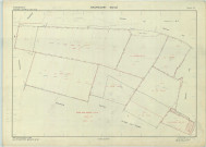 Bazancourt (51043). Section ZE échelle 1/2000, plan renouvelé pour 1967, plan régulier (papier armé).