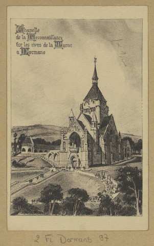 DORMANS. Chapelle de la Reconnaissance sur les rives de la Marne, à Dormans.
(75 - Parisimp. Catala Frères).Sans date