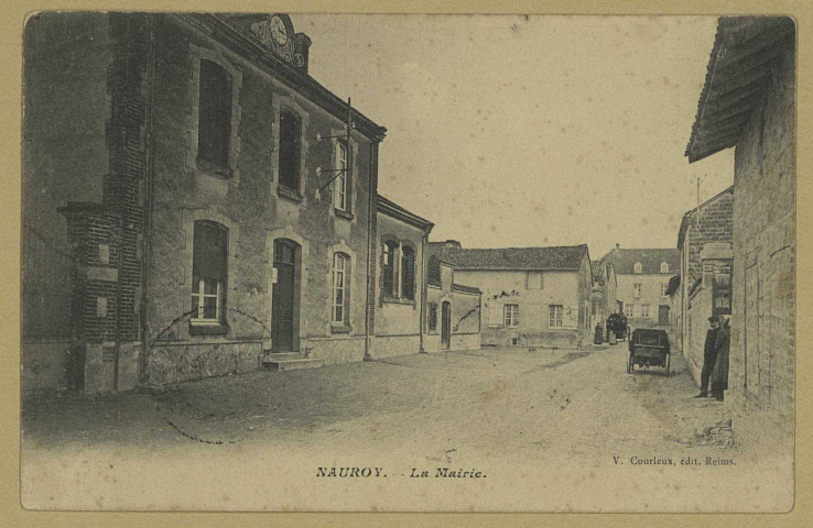 BEINE-NAUROY. Nauroy : La Marne. Reims Édition V. Courleux. [vers 1906] 