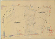 Rosnay (51468). Section D4 échelle 1/1000, plan mis à jour pour 1939, plan non régulier (papier).