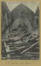 CONDÉ-SUR-MARNE. Église de Condé-sur-Marne-Les grandes orgues après le bombardement.