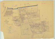 Bisseuil (Aÿ-Champagne 51030). Section C1 2 échelle 1/1250, plan mis à jour pour 1961, plan non régulier (papier).
