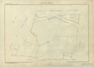 Argers (51015). Section ZA échelle 1/2000, plan remembré pour 1970 (extension commune de Dommartin-Dampierre), plan régulier (papier armé)