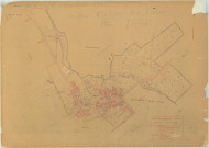 Faux-Vésigneul (51244). Fontainel-sur-Coole (51257). Section C2 échelle 1/1250, plan mis à jour pour 1935, plan non régulier (papier)