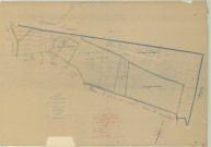Soulières (51558). Section A1 échelle 1/2500, plan mis à jour pour 1934, plan non régulier (papier)
